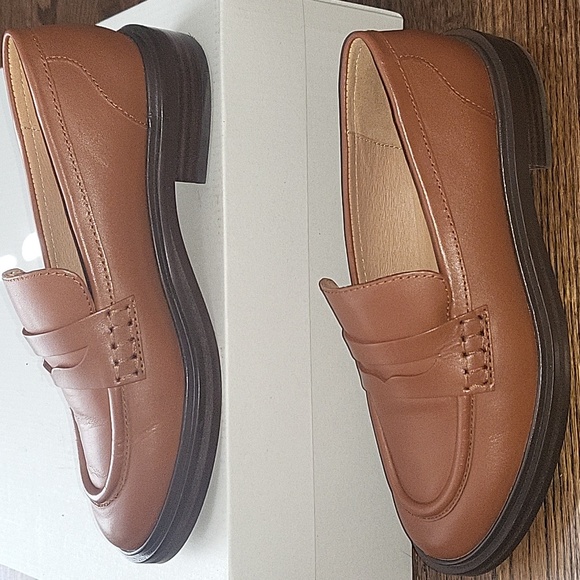 MADEWELL The Vernon Loafer in Dried Maple Leather - Picture 3 of 5